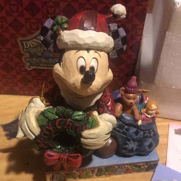 Jim Shore Other - Walt Disney Jim Shore Merry Christmas to you